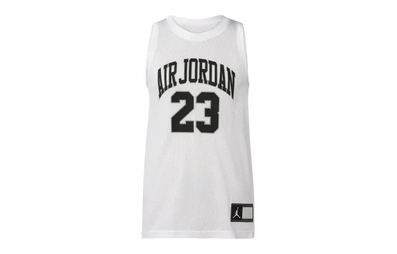 Jordan Basketball Jersey Men's White