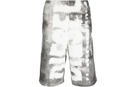 DIESEL Logo Printed Bermuda Shorts