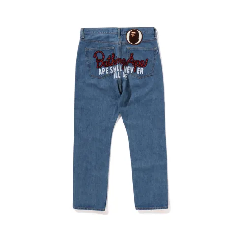 A BATHING APE FW24 Jeans Men's Blue