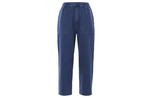 UNIQLO Casual Pants Men's Blue Moderate Straight Fit Pants