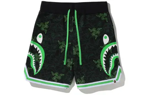 A BATHING APE x Razer Bape FW22 Casual Shorts Men's Bright Green
