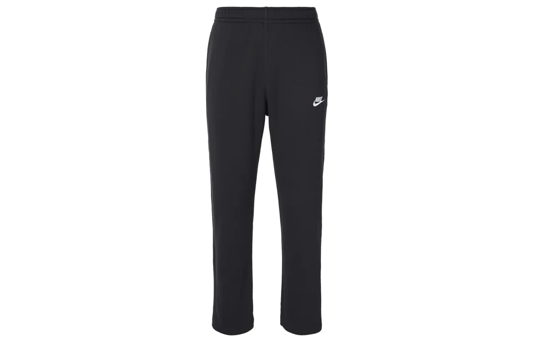 Nike Sportswear AS M NSW Club Pant OH BB Fleece Lined Thermal Breathable Training Long Knitted Sweatpants Men's Black