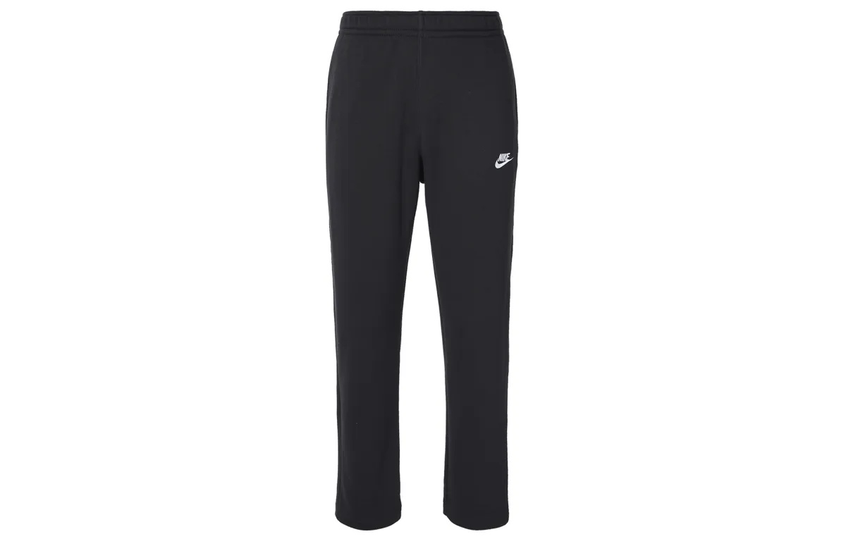 Nike Sportswear AS M NSW Club Pant OH BB Fleece Lined Thermal Breathable Training Long Knitted Sweatpants Men's Black