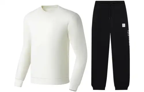 Li Ning Casual Sportswear Men's Crew Neck Moderate