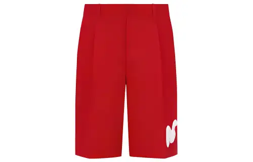 DIOR SS23 Chinese New Year Casual Shorts Men's Red Moderate