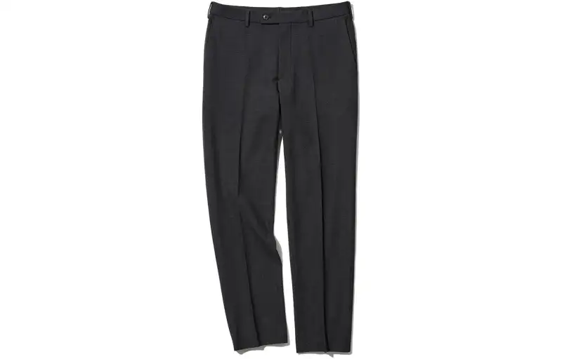 UNIQLO Casual Pants Men's Dark Gray Moderate Straight Fit Pants