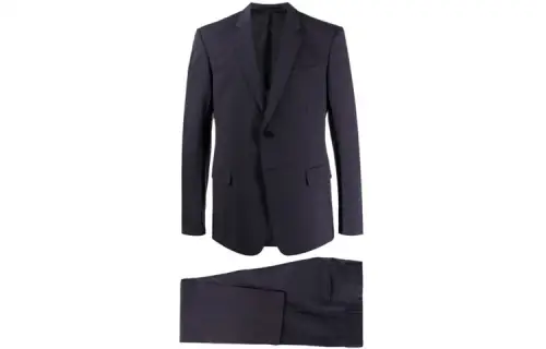 PRADA Business Suits Men's V Neck Moderate