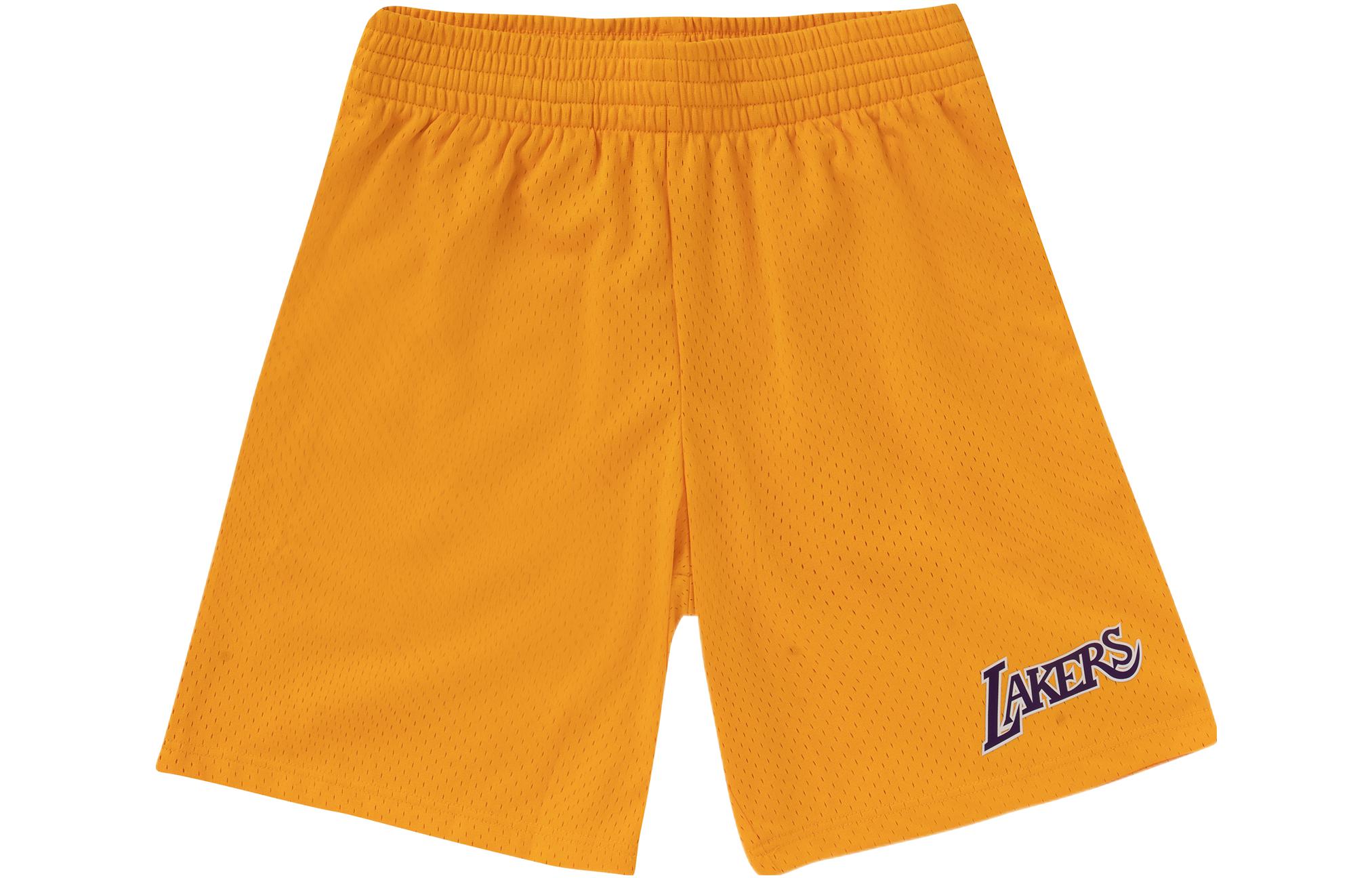 Mitchell Ness Basketball Shorts Men’s Lakers Gold