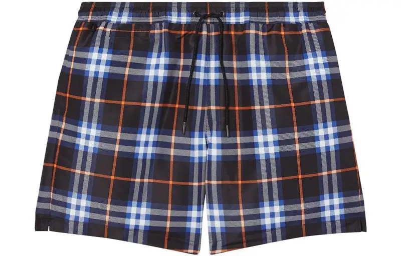 Burberry Beach Shorts Men's Multicolor