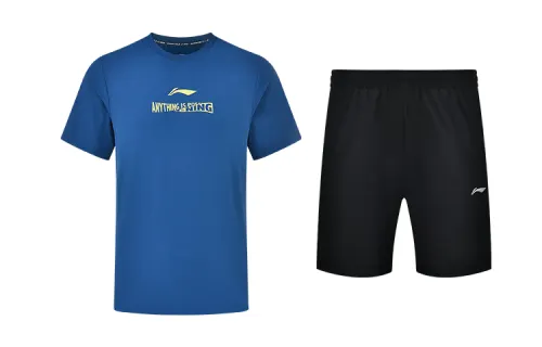 Li Ning Casual Sportswear Men's Crew Neck Moderate