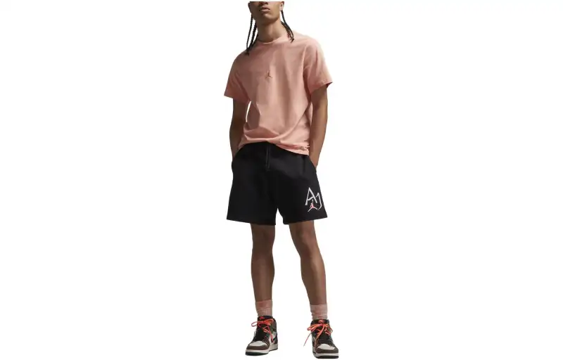 Jordan Casual Shorts Men's Black Moderate