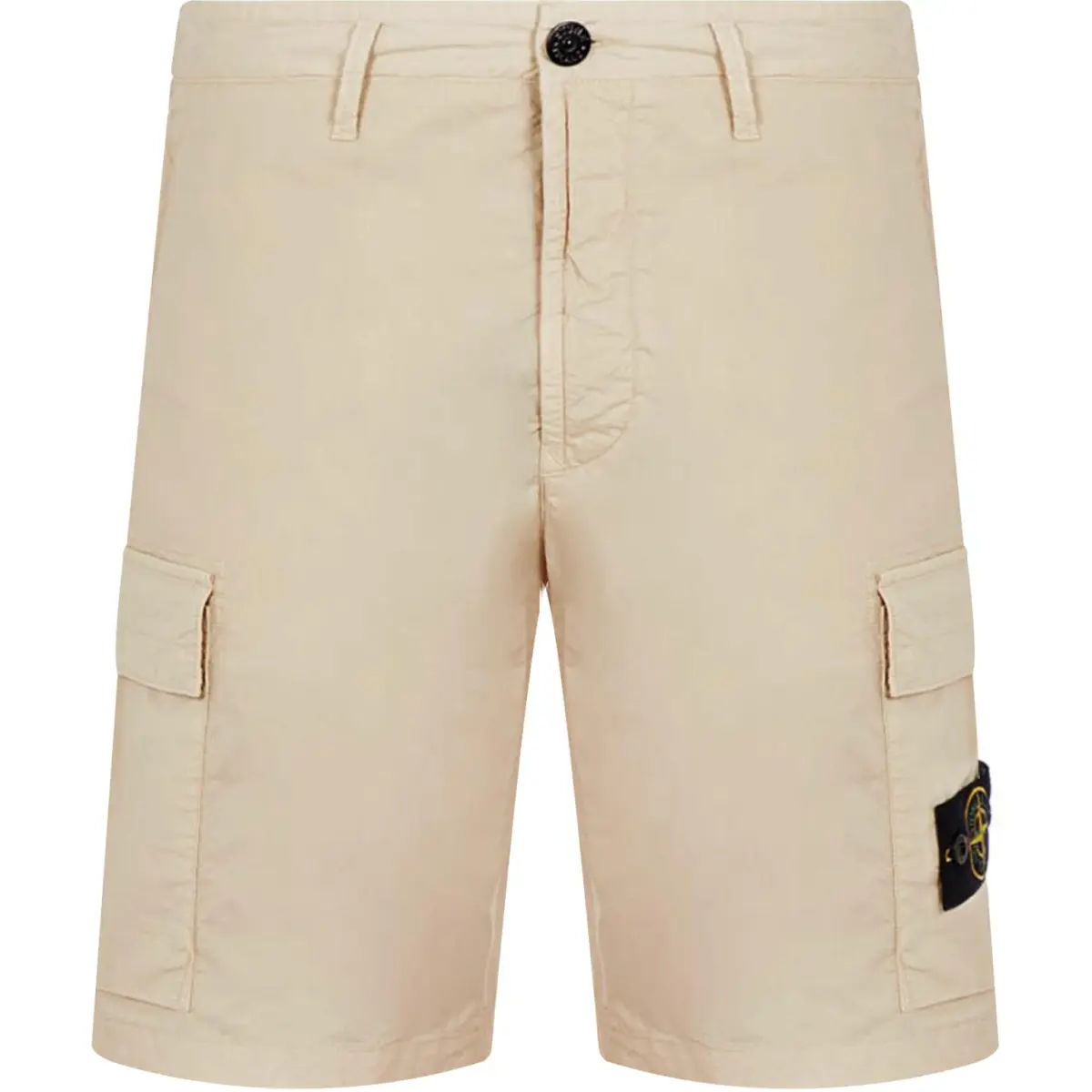 STONE ISLAND Cargo Shorts Men's Sand