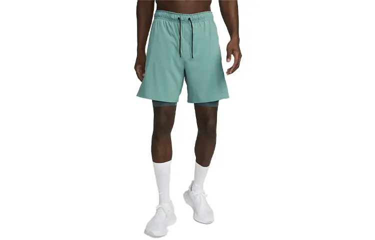Nike Casual Shorts Men's Mineral Blue Green Moderate