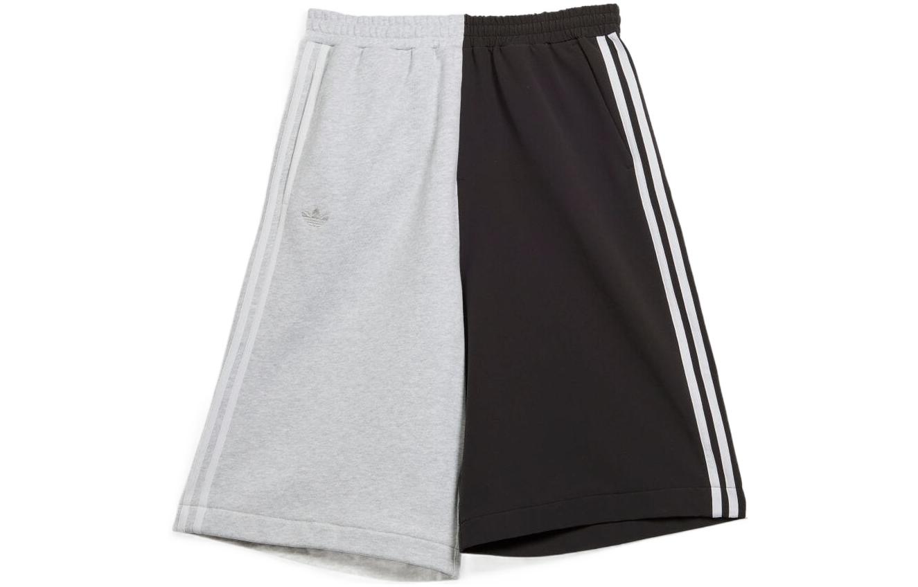 Adidas Originals Kerwin Frost Collection Casual Shorts Men's Light Heather Gray/Black Moderate