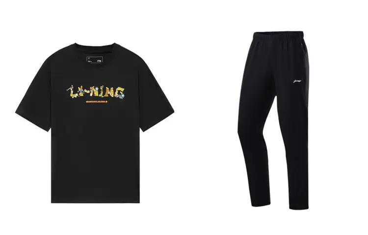 Li Ning Casual Sportswear Men's Crew Neck Moderate