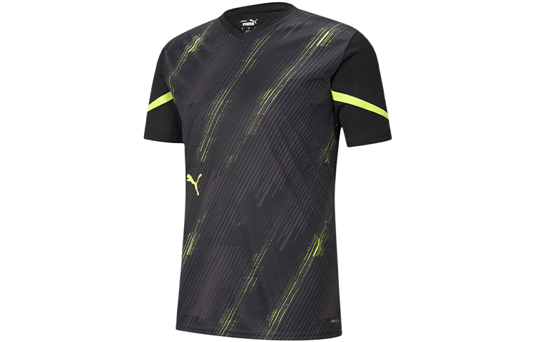 PUMA Soccer Jerseys Men’s Black Moderate Straight Fit