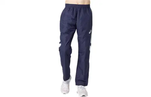 ASICS Casual Pants Unisex Blue Moderate Straight Fit Pants