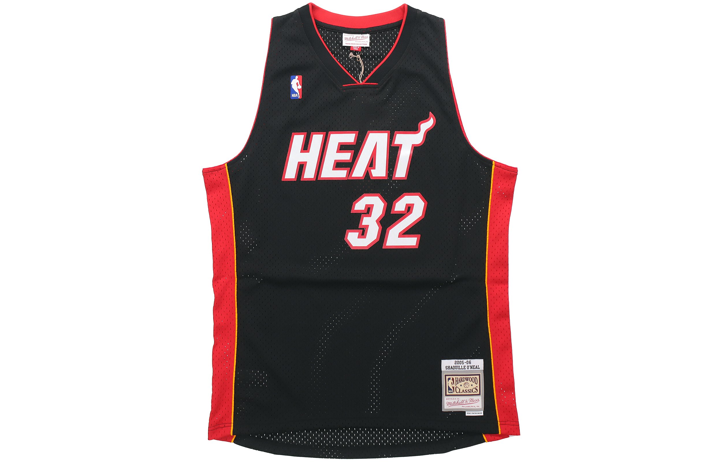 Mitchell & Ness Miami Heat Road 2005 06 Shaquille O’Neal Swingman Jersey