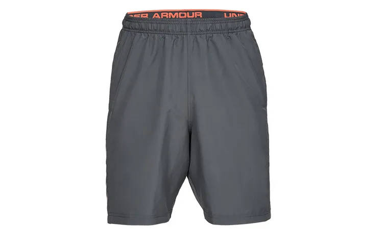 Under Armour Sports Shorts Men's Gray Moderate