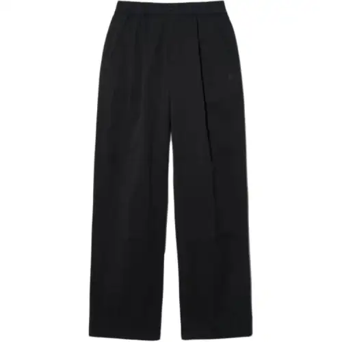 FILA Casual Pants Unisex Black Moderate Wide Leg Pants