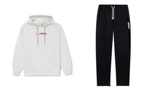 Li Ning Casual Sportswear Men's Hooded Moderate