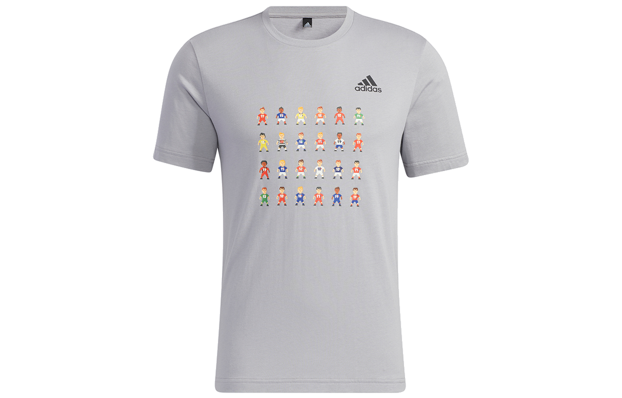 Adidas Soccer Jerseys Men’s Gray Moderate Straight Fit