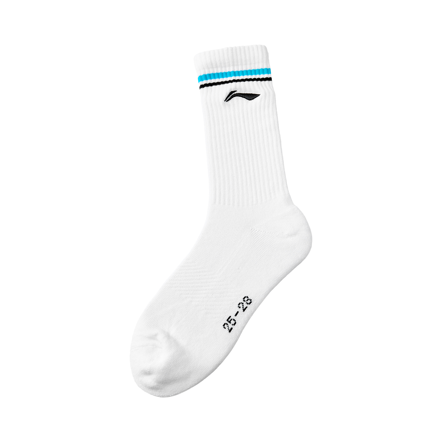 Li Ning Tennis Collection Running Socks Men’s 1 Pack Standard White