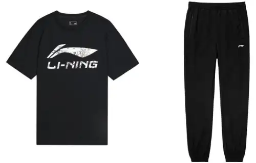 Li Ning Sports Life Collection Casual Sportswear Men's Crew Neck Moderate