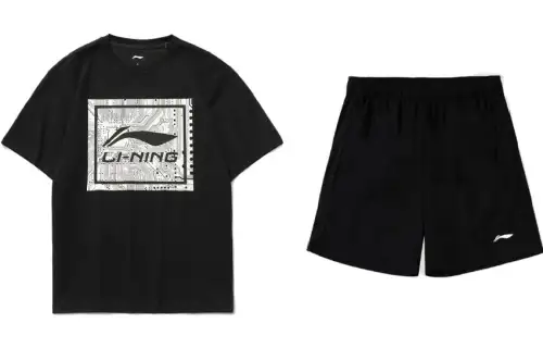 Li Ning Casual Sportswear Men's Crew Neck Thin