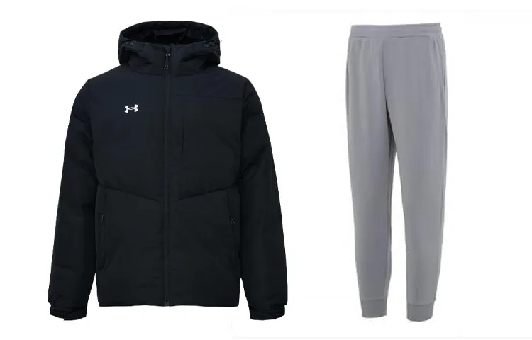 Under Armour Casual Sportswear Sets Men's Hooded Thickened