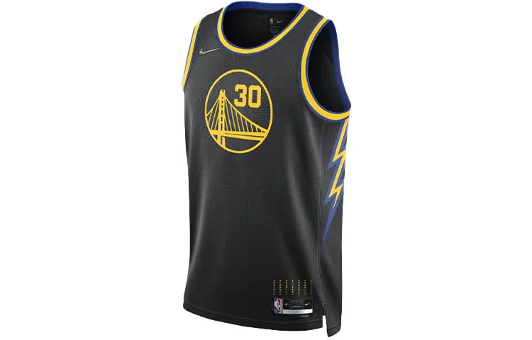 Nike Nba Golden State Warriors 2021/22 Stephen Curry City Edition Mixtape Swingman Jersey