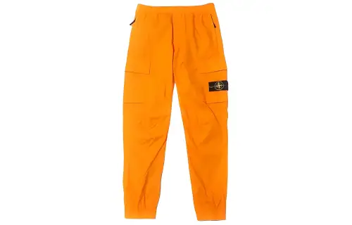 STONE ISLAND Casual Pants Men's Orange