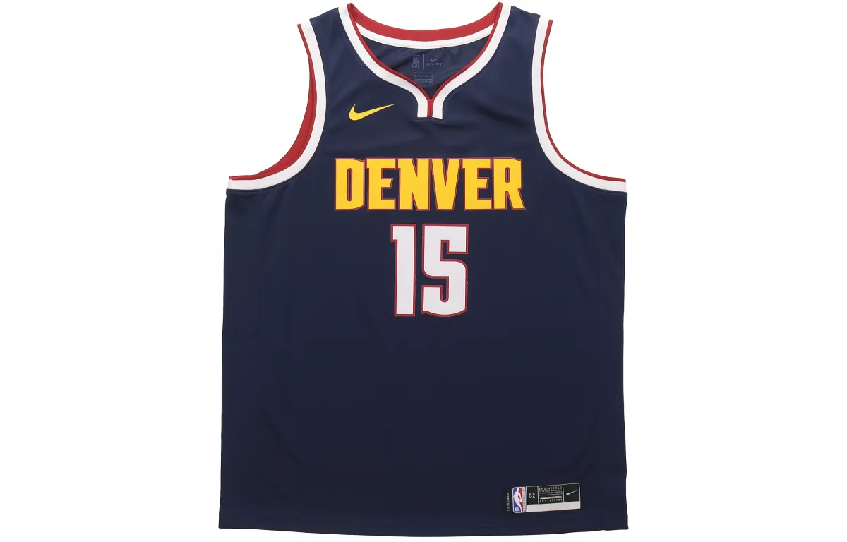 Nike NBA Basketball Jerseys Men's Collegiate Marine Blue Moderate Straight Fit