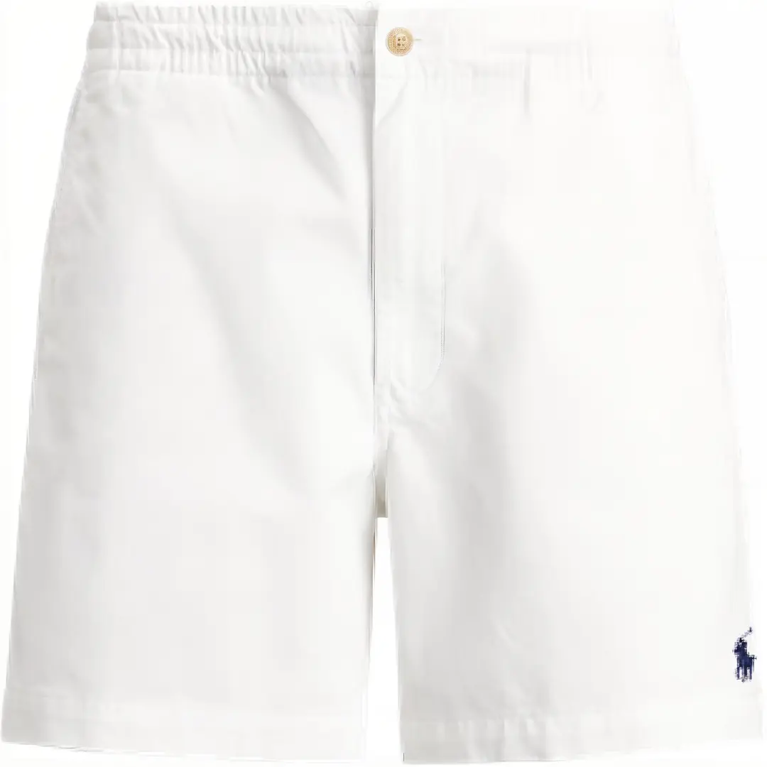 Polo Ralph Lauren Casual Shorts Stretch Classic Version Men's White
