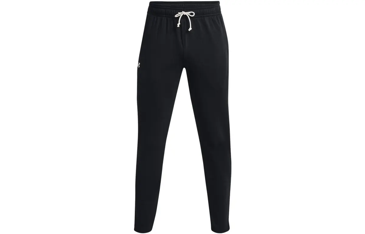 Under Armour Rival Casual Pants Men's Black Moderate Cuffed Pants