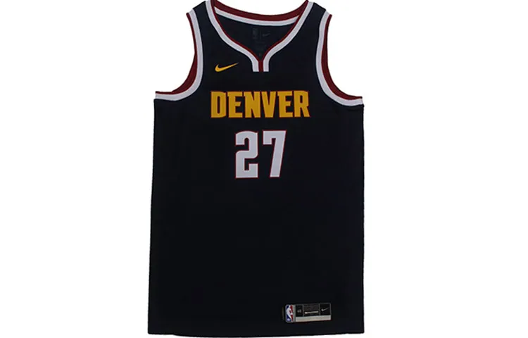 Nike NBA Basketball Jerseys Men's Black Blue Moderate Camisole