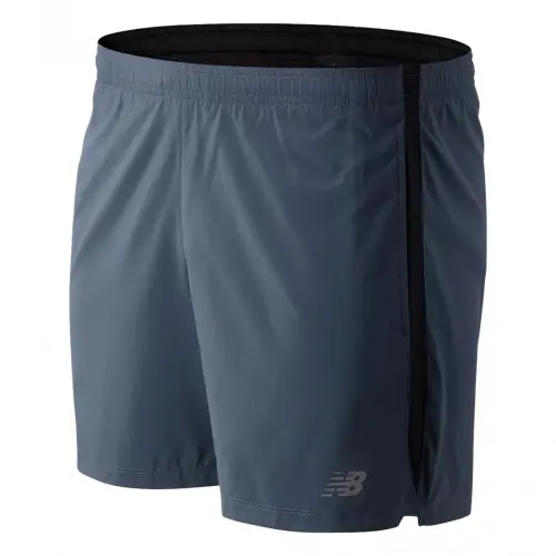 New Balance Casual Shorts Men's Dark Blue Moderate