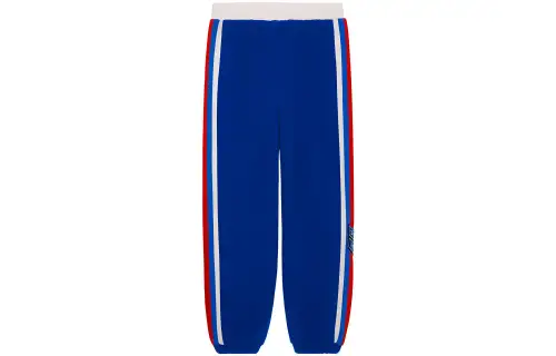 GUCCI Casual Pants Men's Blue Moderate Cuffed Pants