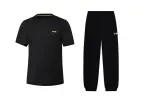 Li Ning Casual Sportswear Men's Black Crew Neck Moderate