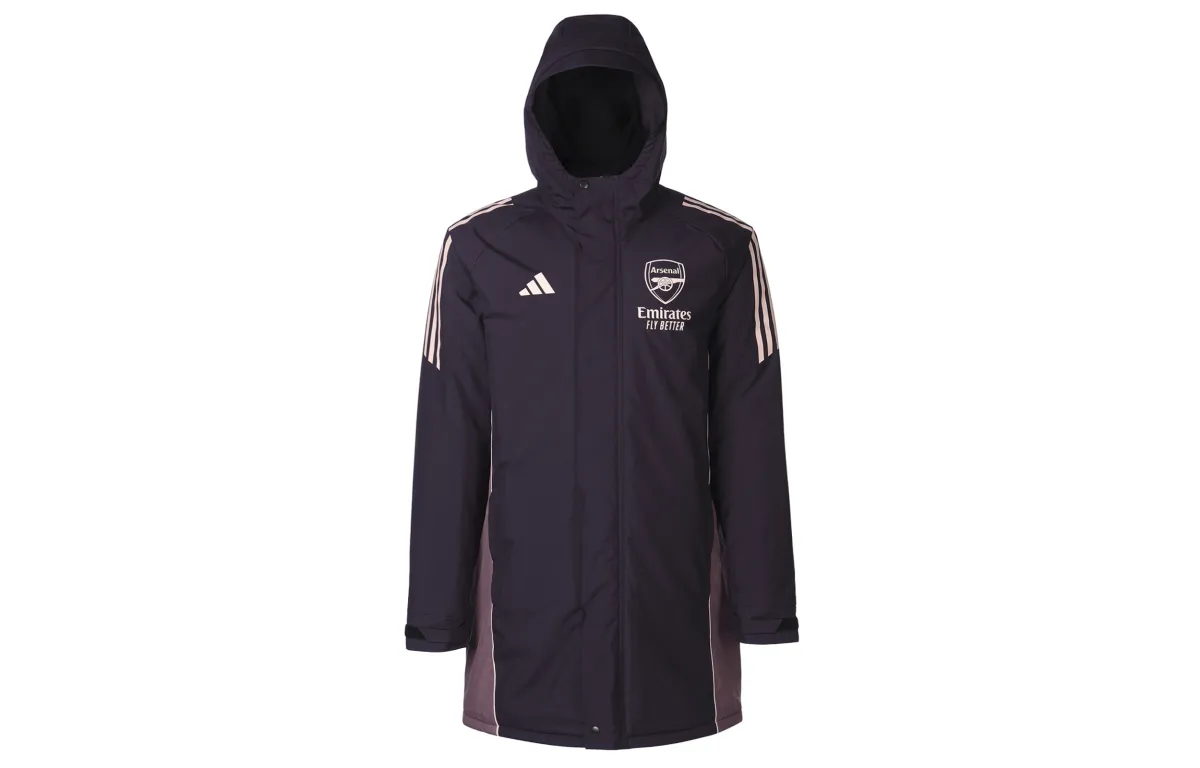 Adidas Arsenal Puffer Jacket Men's Dark Purple
