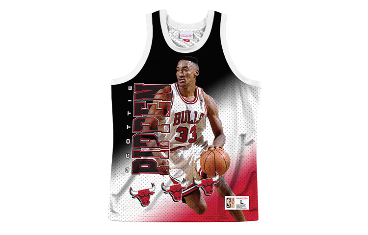 Mitchell Ness Basketball Jersey Unisex Red