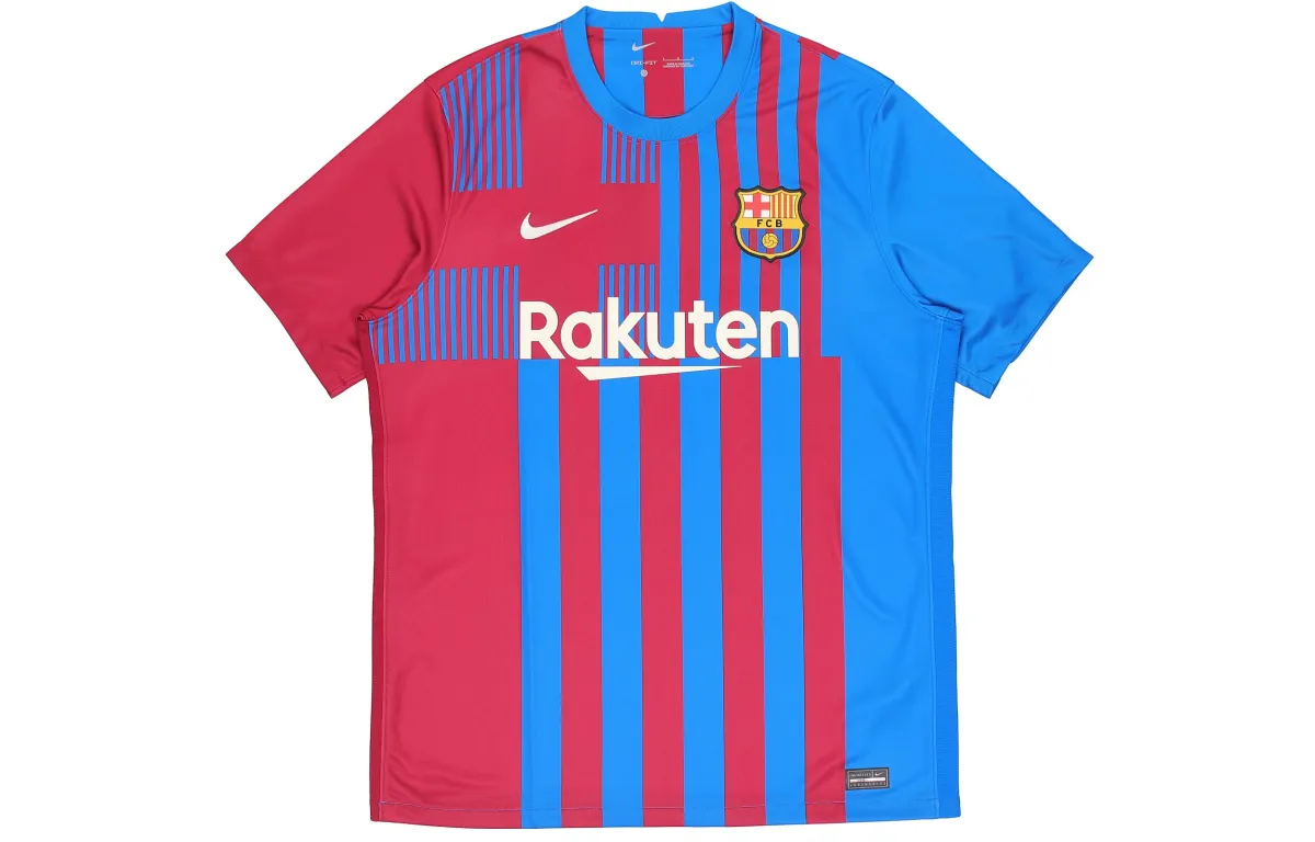 Nike FC Barcelona Soccer Jersey Fan Edition Men's Blue