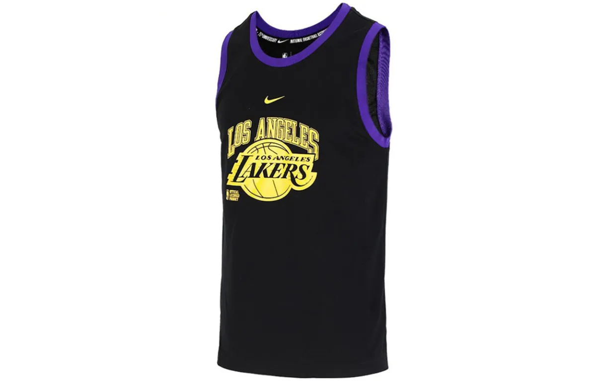 Nike Basketball Jerseys Men's Black Moderate Straight Fit