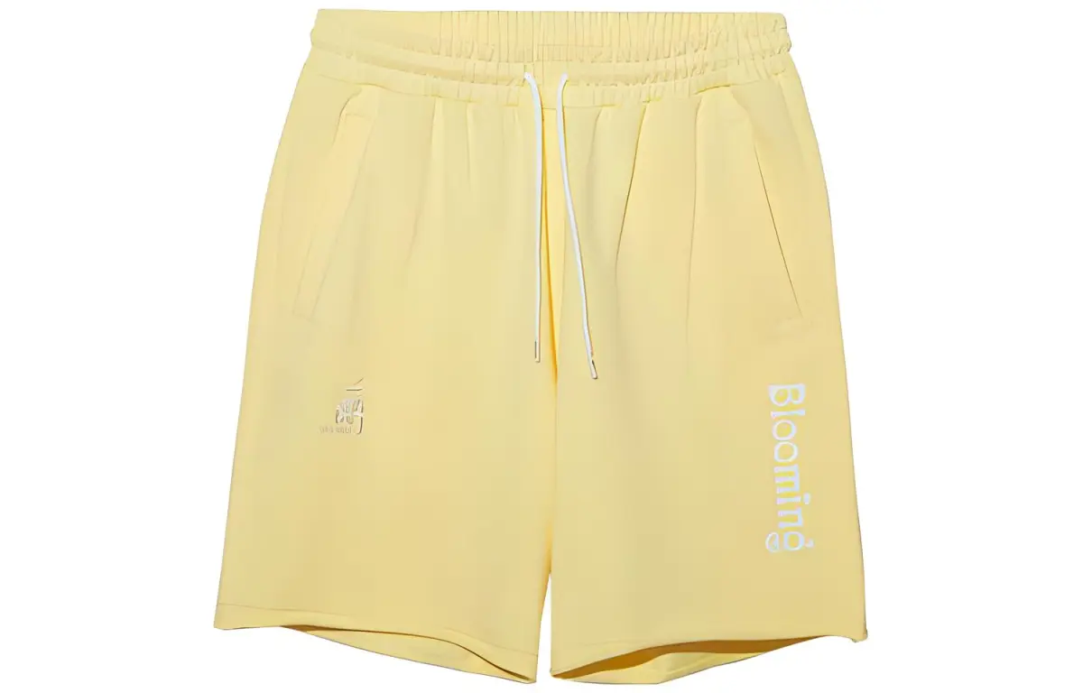 New Era Casual Shorts Unisex Yellow