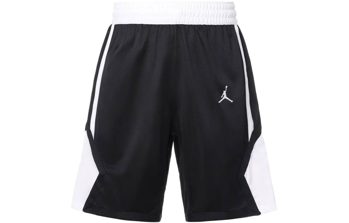 Jordan SS24 Basketball Shorts Men's Black/White/White