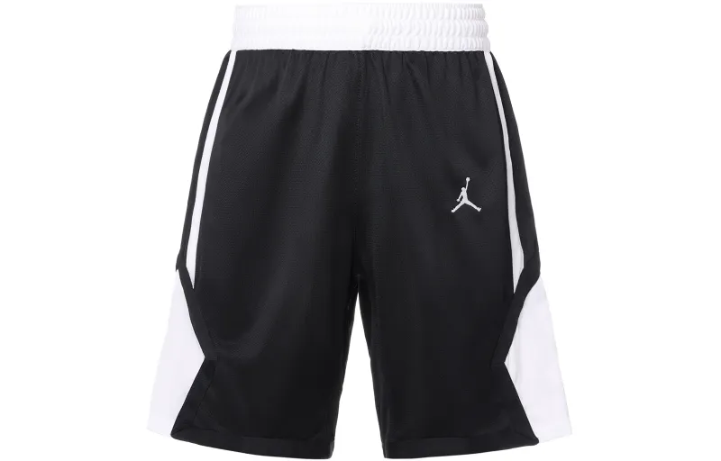 Jordan SS24 Basketball Shorts Men's Black/White/White