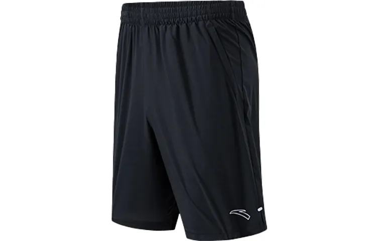 ANTA Running Collection Casual Shorts Men's Black Moderate