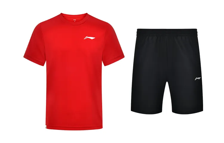 Li Ning Casual Sportswear Men's Crew Neck Moderate