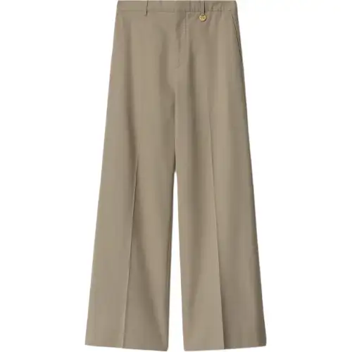 Burberry silk tailored trousers