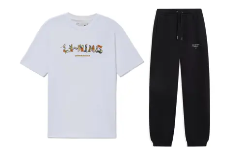 Li Ning Casual Sportswear Men's Crew Neck Moderate
